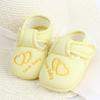 Zapatos de Bebé Zapatos de Suela Suave para Bebé Zapatos para Niño Pequeño Puntera Tela de Algodón 3-6-12 Meses Recién Nacido Primavera y Otoño Zapatos Individuales 722