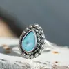 Anillos de Nuevos Productos Europeos y Americanos de Venta Caliente Anillos para Mujer Retro Exagerados Simples Personalizados Anillos para Mujer