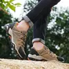 Zapatos Populares para Senderismo Todoterreno al Aire Libre Transfronterizos para Hombre, Zapatos de Senderismo Ligeros Antideslizantes de Malla Transpirable, Zapatos Deportivos para Hombre y Mujer