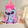 Bolsa de Silicona de Punto Nuevo Transfronteriza Bolsa para Niños Cartera Linda Muñeca Bolso de Hombro Pequeño Llavero Monedero Fabricante