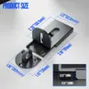 Cerradura sin Taladro Pestillo de Acero Inoxidable Pestillo para Puerta Corredera Cerradura Universal Izquierda y Derecha Cerradura de Seguridad Pestillo Antirrobo Perno de Puerta