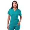 Conjunto de Uniforme Cirúrgico de Manga Curta para Salão de Beleza, Hospital de Animais, Sala de Operações Odontológica, Uniforme de Trabalho para Médico, Enfermeiro, Profissional