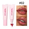 Exclusivo Transfronterizo Bálsamo Labial O'CHEAL Crystal Shine Hidratante Humectante Nutritivo Difumina Líneas de Labios Brillo Labial Aceite Labial No se Pega al Vaso