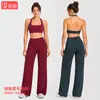 Conjunto de Sutiã Esportivo Cruzado com Gola Halter para Mulheres, Sutiã Fitness Acolchoado de Verão, Lindo Top Cruzado nas Costas para Pilates Yoga