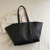 Bolsa de Trabalho de Luxo para Mulheres 2025 Nova Bolsa de Ombro para o Dia a Dia de Grande Capacidade Bolsa Tote Casual Simples Retrô