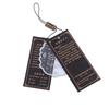 Fabricante Personalizado Etiqueta de Ropa Tarjeta Blíster Impresión a Color Laminada Tarjeta para Joyería Tarjeta Blanca Tarjeta de Cobre Estampado en Caliente Etiqueta de Ropa