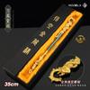 Juego Wukong que rodea al dragón del tesoro del bastón Sun Wukong Gold Hoop Stick Monkey Weapon Model Alloy Toy Gift Box