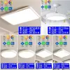 Luminária de Teto LED para Sala de Estar 2025 Novo Modelo Proteção para os Olhos Luz Principal Toda Branca Iluminação para Quarto Sala de Jantar Conjunto Completo para Casa