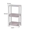 Estante de Almacenamiento para Encimera de Cocina Estante de Almacenamiento de Pie Estante Organizador de Escritorio de Múltiples Niveles Baño Baño Estante Pequeño de Almacenamiento tipo Sándwich