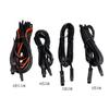 Cable de extensión macho y hembra para grabadora de conducción a cable enchufable marcha atrás Imagen de vista trasera orificio 4P5P6P8P cable de extensión de tracción trasera