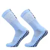 Calcetines de fútbol con planta de rizo de malla, calcetines de fútbol antideslizantes para entrenamiento de competición profesional, calcetines de media pantorrilla engrosados con puntos de goma