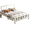 Cama de hierro forjado, cama de acero al carbono, cama de hierro forjado ensamblada para viviendas de alquiler, cama de hierro para dormitorio engrosada, cama simple para dormitorio, cama de hierro en liquidación