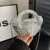 Bolso de Mano con Cadena de Moda y Personalidad de Acrílico Multicolor Estilo Nuevo Europeo y Americano de Cruzar la Frontera Bolso de Hombro Cruzado de Moda para Mujer