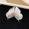 Pendientes de Botón con Flor de Racimo Barroca Bordado Pesado Estilo de Corte Perla Pendientes Retro Franceses Adornos para Orejas de Lujo Ligero Sensación de Alta Gama para Mujer