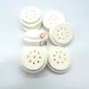 Producción de bastoncillo de esponja de nueve agujeros cabeza de esponja cabeza de esponja corrector de maquillaje cabeza de esponja suave y delicada forma porosa cabeza de algodón de maquillaje