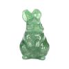Cristal Natural Transfronteiriço Enfeites do Coelho Pedro Coelho Esculpido Coelho Esculturas de Jade Coelho de Desenho Animado Artesanato