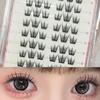 Set de Pestañas Postizas Transfronterizo, Gran Capacidad, Ligeras y Delgadas, Pestañas Postizas Pequeñas de Cuerno, Sin Irritación Ocular, Sin Carga en los Ojos, Ligeras y Aireadas
