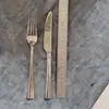 Juego original de cuchillo y tenedor para bistec de acero inoxidable 304 Pierre Cardin para uso doméstico de adultos