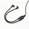 Cable Personalizado Tipo cm Conector Recto-Tipo cm Conector en Codo+Tipo cm Conector en Codo Negro