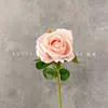 Rosa de Terciopelo Perla Personalizada Cabeza Pequeña Rosa Arreglo de Boda Accesorios para Sesión de Fotos Decoración de Pared de Fondo Fila de Flores Exportación