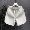 Nuevos Shorts Deportivos de Color Sólido para Hombre Estilo Americano Holgado Verano 2026 Pantalones de Chándal Versátiles de Pierna Recta de Moda para Pareja
