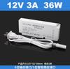 Fuente de Alimentación para Luz de Gabinete 12V Transformador para Tira LED Luz de Armario 24V5A Interruptor con Interfaz Dupont Diseño Ultradelgado