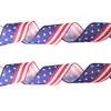 Decoraciones del Día de la Independencia de Estados Unidos Cinta Accesorios para Ambiente de Fiesta Festiva Cinta para Decoración de Bandera de Coche Cinta de Satén