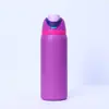 Copo de Frutas 24oz Copo de Água 16oz 304 Portátil para Exterior Copo com Tampa de Pressão Grande Capacidade Camada Dupla Aço Inoxidável Copo Térmico