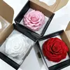Flores Eternas 9-10cm Rosas Gigantes Personalizables Venta al por Mayor Productos Terminados DIY Cabezas de Flores Grandes Venta al por Mayor de Fábrica