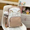 Mochila Nueva Temática de Gato Estudiante Versión Coreana Lindo Dibujo Animado Mochila Escolar Estilo Japonés Mochila Casual de Gran Capacidad