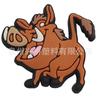 Pingentes de Sapato O Rei Leão Clipes de Sapato de Borracha Macia PVC Acessórios DIY Decorações para Cadarços Fivela Simba de Alta Qualidade
