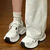 Zapatos tipo dad para mujer, modelo idéntico al de Zhao Lusi, estilo campus, zapatillas de malla para mujer de verano, zapatillas deportivas casuales ligeras para correr