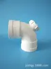 Tubo de esgoto de PVC cotovelo curva de 90 graus ângulo reto tubo de queda 50 75 110 160 200 padrão nacional imitação de padrão nacional