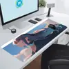 Demon Slayer Anime Bidimensional Ultra-Alta Definição Mouse Pad E-Sports Tecnologia Gamer Extra-Grande Office Pad Borda Antiderrapante Travamento de Borda