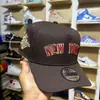 Novo Boné de Baseball Bordado da MLB para Homens e Mulheres, Chapéu de Sol Hip-Hop, Boné com Aba Fashionável e Versátil para Proteção Solar