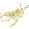Estilo Pastoral Galhos de Salgueiro Nevado Simulados Caindo na Neve e Flores de Boas-Vindas da Primavera Decoração de Casa Casamento Salgueiro Nevado Artificial Flor Artificial Alta Artificial