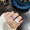 Anillos de Moda Minimalista de Tendencia para Mujer Diseño Nicho Estilo Ins Anillos Retro Geniales Minimalistas de Personalidad Anillos Abiertos para el Dedo Índice