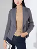 Abrigo de Primavera y Otoño 2025 para Mujer Textura Plegada de Alta Gama Miyake Elegante para el Trabajo Versátil Cardigan con Solapa Top para Mujer