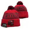 2026 Nuevo Gorro de Punto con Pompón de Color Mixto al por Mayor, Gorro de Lana de Equipo de Rugby, Jacquard de Doble Cara, Estilo Retro Artístico