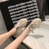 Zapatos de Satén de Seda para Mujer 2026 Boca Baja Casual Planos Tacón Bajo Transpirables Versátiles para Viajar Suela Gruesa Puntera Cerrada Mocasines