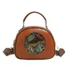 Bolsa Estilo Chinês Simples Retrô para Mulheres 2026 Outono Novo Estilo Bolsa Quadrada Pequena de Ombro Único Bolsa de Mão Transversal Tendência Moda