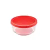 Conjunto de Tigelas de Vidro Resistente ao Calor para Salada Doméstica Tigela de Cozinha com Tampa Grande Capacidade Tigela para Frutas e Arroz Utensílios de Mesa para Armazenamento