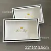 Caja de cartón con ventana Spot para empaque de ropa interior caja de regalo de moda caja para pantalones de hombre y mujer