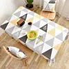 Suministro Directo de Fábrica de Manteles de Estilo Étnico, Estilo Bohemio, Impermeables, Resistentes al Aceite, Lavables, Manteles Rectangulares para Mesa de Comedor, Soporte para Personalización