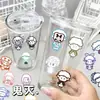 60 Hojas Calcomanías de Transferencia de Dibujos Animados de Demon Slayer Dibujos Lindos y Sencillos Decoración de Taza de Nezuko Tanjiro Giyu