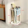 Suporte de guarda-chuva para casa prateleira de guarda-chuva de porta recipiente para guarda-chuva porta de entrada recipiente para guarda-chuva com dreno suporte de guarda-chuva doméstico