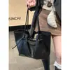 Bolsa Tote Maillard Retro Fashion 2026 Nova Bolsa Feminina Grande Capacidade Estudante Trabalho Deslocamento Bolsa de Mão Bolsa de Ombro