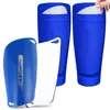 Calcetines con espinilleras de fútbol de venta caliente transfronteriza para niños y adultos, calcetines fijos con inserción de espinillera, venta al por mayor y hechos a medida