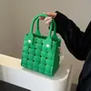 Novo produto de verão: bolsa de ombro única de viagem ao ar livre em EVA, mini bolsa perfurada, cesta de compras de supermercado, bolsa transversal grande de EVA