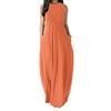 AliExpress ebay vestido de bolso gola redonda cor sólida para mulheres europeias e americanas saia longa suéter feminino, suéter